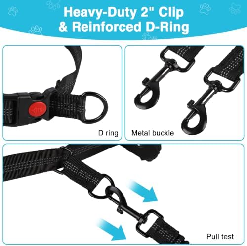 Hands-Free Bungee Dog Leash for Large Dogs, Waist Leash for Dog Walking - Image 6