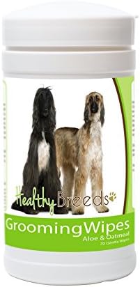 Healthy Breeds Afghan Hound Grooming Wipes 70 Count by HealthyBreeds