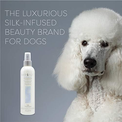 BioSilk for Dogs Silk Therapy Waterless Dog Shampoo Spray, 8 Fl Oz - Image 4