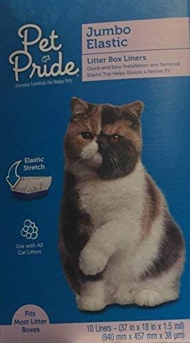 Pet Pride Jumbo Elastic Litter Box Liners (Single Box) - Image 2