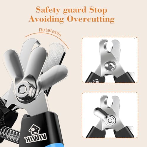 ahansi Dog Nail Grinder, 2026 Upgrade Quiet Dog Nail Grinder Cordless with LED Light & 3 Speeds, Quick USB Rechargeable Dog Nail Trimmer for Thick and Long Nails (1pc+2 Heads) - Image 5