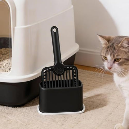 [2026 Version XXL Large Pooper Scooper, Heavy Duty Cat Litter Scooper with Holder Cat Scooper for Litter Box Kitty Litter Scoop,Perfect for Cat Litter Box Cleaning - Image 3