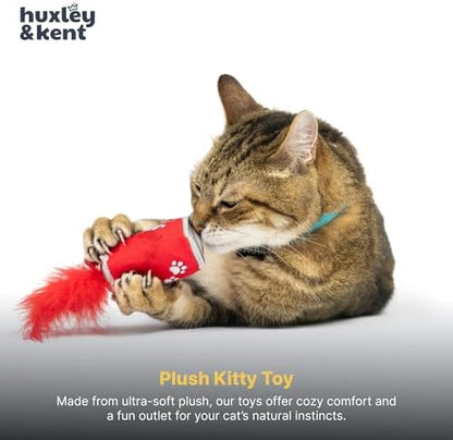 Huxley & Kent Plush Crinkle Catnip Cat Toy, Lil' Pooper - Image 6
