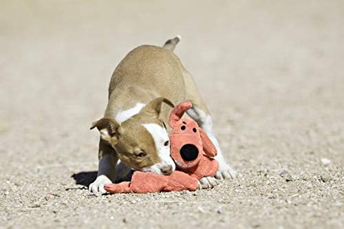 Multipet Original Loofa Dog Plush Toy - Squeaky Toy for All Dogs - Extra Soft Plush - Stuffed Animal Dog Toys for Playing - Cute Dog Pet Toy (1 Count, 12”, Random Color Surprise) - Image 3