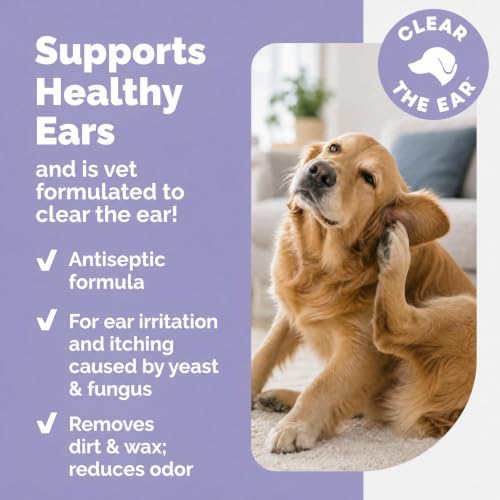 Ear Flush for Dogs, Cats and Horses, 0.15% Ketoconazole - Image 4