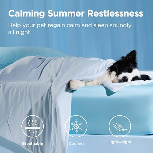 Bedsure Breathable Lightweight Cooling Blanket for Small Dogs, Q-MAX>0.4 - Image 4