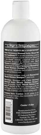 Chris Christensen Diamond Series Miracle Moisture Dog Conditioner, Groom Like a Professional, Pro-Vitamin Formula, Provides Maximum Moisture, Use on Both Dogs and Cats, Made in USA, 16 oz - Image 2
