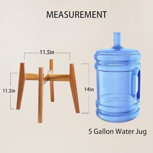 Elevated Dog Bowl Stand for Large Dogs, Wooden Raised Stand Fits 11" Bowls - Image 3