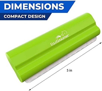 EquiGroomer 5-Inch Undercoat Deshedding Brush for Dogs & Cats, Lime - Image 3