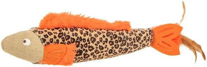 Petlinks HappyNip Fun Fins Kicker Cat Toy, Contains Silvervine & Catnip - Tan, One Size - Image 3
