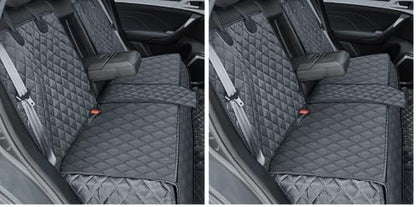 ANOSOSPECIAL Dog Car Seat Cover for Back Seat Cover,Non Stick Fur Rear Seat Protector for Pet,Nonslip Waterproof Durable Universal Fit Interior Backseat Covers for Auto Van SUV (Pack of 2) by ANOSOSPECIAL