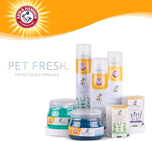 Arm & Hammer Pet Fresh Deodorizing Gel Pearls, Eucalyptus Mint, 12 Oz Jar - Image 5