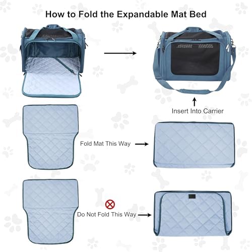 EliteField Deluxe Soft Pet Carrier for Cats and Dogs (3-Year Warranty) - Image 7