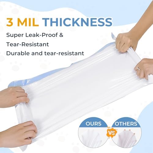 120 Pack Cat Litter Bags Liners For Neakas M1 Pet Pivot 11/12 - Image 3
