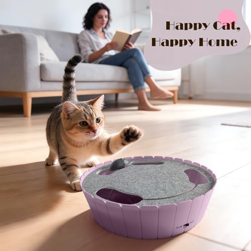 Pawaboo Interactive Cat Toy with Running Mouse, Automatic Track Kitten Toy - Image 6