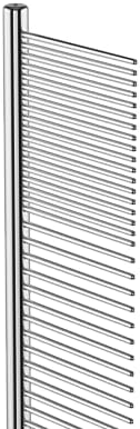 Andis 68545 Stainless Steel Pet Dematting Comb, 10in - Image 3