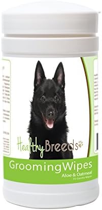 Healthy Breeds Schipperke Grooming Wipes 70 Count by HealthyBreeds