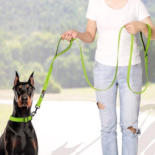 Plutus Pet Double Handle Dog Leash, 5 FT Long, for Medium Large Dogs - Image 4