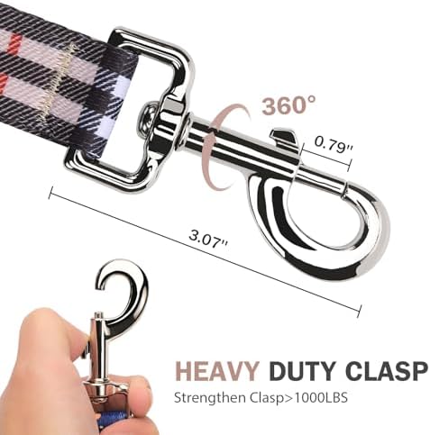 Hikiko 6FT Dog Leash Padded Double Handle with Designed Pattern - Image 3