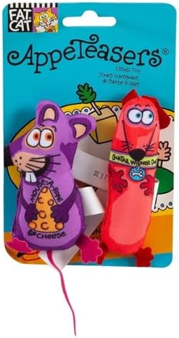 Bamboo Pet Appeteasers Catnip Toy 2 Pack (Assorted Styles & Colors) - Image 2