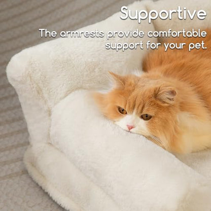 Hollypet Small Dog Large Cat Bed Puppy Couch Beds for Pets up to 25 lbs - Image 4