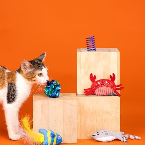 Fringe Studio 6PCS Multipack Cat Toy Set Water You Waiting for?, Pet Shop Collection (610022) - Image 3