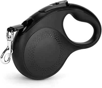 Retractable Dog Leash, 26 Feet Dog Leash for Small to Large Dogs up to 110lbs, Anti-Slip Handle One Button Lock and Release, Heavy Duty 360° Tangle-Free by JUBDUG