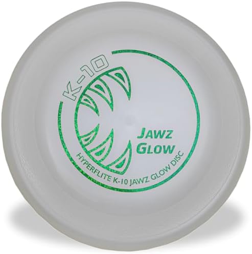 Hyperflite K-10 Jawz Puncture Resistant Dog Flying Disc, Medium-Large by Hyperflite