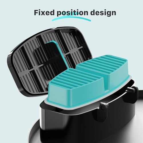 FOFNON Cat Water Fountain Filters: 24 Cat Fountain Filter - ONLY for Battery Operated Cat Water Fountain - 12 Pieces of Filters + 12 Pieces Sponges of Cat Fountain Cordless - Image 4