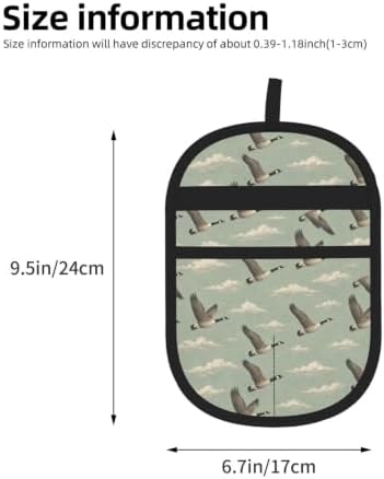 Canadian Geese Pet Hair Removal Glove Brush Hair Remover Tool for Carpet - Image 2