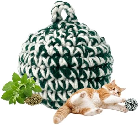 JAYU PET Green Cat Ball, 2.7 inch by JAYUPET