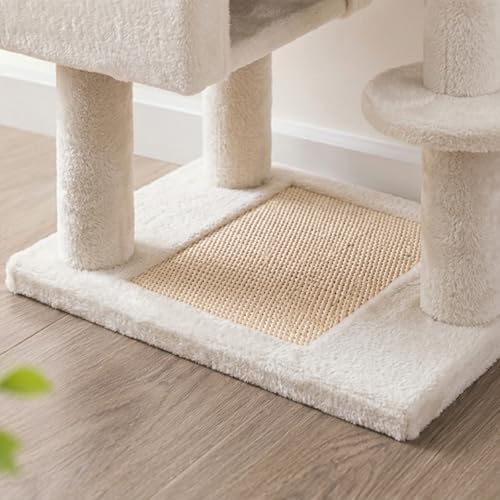 HUITREE 45in Cat Tree Tower with Big Condo for Indoor Cats,Cat Tower with Scratching Post,Scratching Board and Cat Toys,Multi-Level,Small Space,Transformer Cat Tree (338B) - Image 6