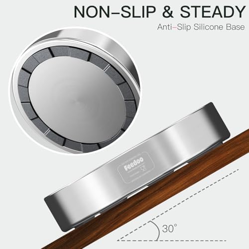 Feedoo Slow Feeder Dog Bowl-1Cup for Small Puppy, Double-Layer 304 Stainless Steel Puzzle Bowl, Anti-Choking for Fast Eaters, Heavy-Duty Non-Slip Base, Dishwasher Safe - Image 6