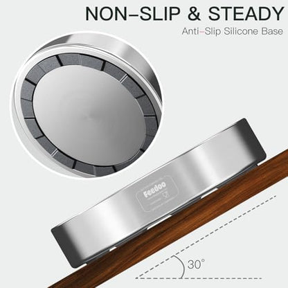 Feedoo Slow Feeder Dog Bowl-1Cup for Small Puppy, Double-Layer 304 Stainless Steel Puzzle Bowl, Anti-Choking for Fast Eaters, Heavy-Duty Non-Slip Base, Dishwasher Safe - Image 6