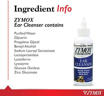 Zymox Ear Cleanser With Bio-Active Enzymes, 4 oz. - Image 5