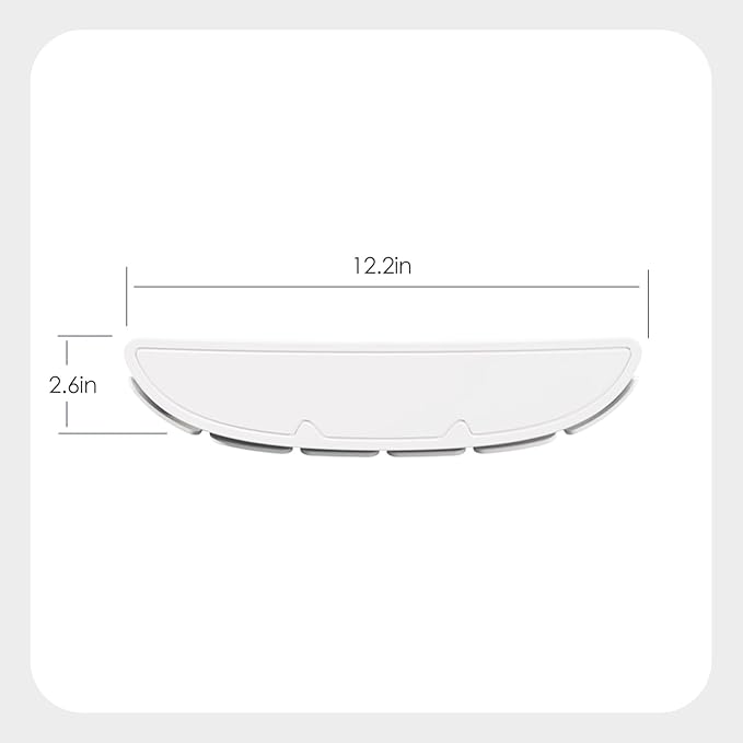 SAROSORA Elevated Entrance Fence for MeoWant/Osoeri Self-Cleaning Cat Litter Box (for Model :MW-SC02), Increased Threshold, Effectively Reduces Litter Spread