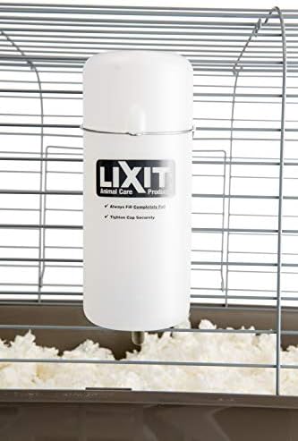 Lixit Wide Mouth BPA-Free Water Bottles with Colorful Graphics for Guinea Pigs, Rats, Chinchillas and Other Small Animals. (32oz) - Image 4