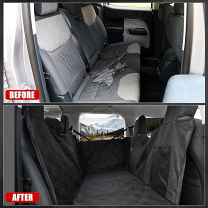 Mabett Rear Dog Seat Covers for 2022-2026 Ford Maverick Accessories - Image 2