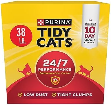 Purina Tidy Cats 24/7 Performance Clumping Cat Litter, 38 lb Box by PurinaTidyCatsLitter