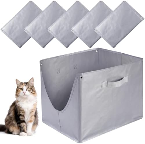 5 Pack Litter Box Liners For Modkat Flip, Reusable, Tear-Resistant by ondware