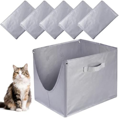 5 Pack Litter Box Liners For Modkat Flip, Reusable, Tear-Resistant by ondware