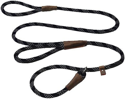 Max and Neo Double Handle Rope Slip Lead Leash - We Donate 1 for 1 to Dog Rescues for Every Product Sold by MaxandNeo