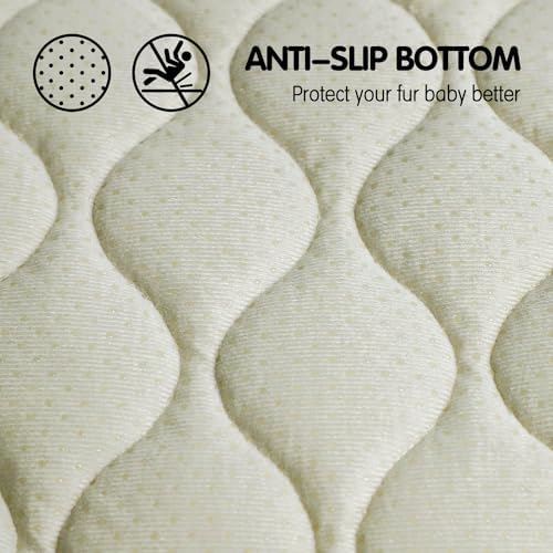 furrybaby Dog Bed Mat Crate Pad, Anti-Slip Bottom Machine Washable Pet Pad - Image 4