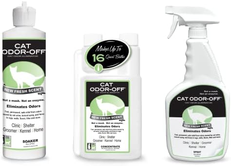 Odorcide Cat Odor-Off Concentrate Bundle, Fresh Scent by Odorcide