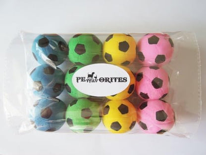 Foam Soccer Balls Cat Toys - Pack of 12 - Image 7