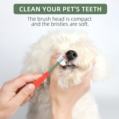 Dog Toothbrush and Toothpaste Kit Beef Dog Toothpaste(70g) - Image 3