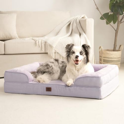 EHEYCIGA Orthopedic Dog Beds Large Sized Dog, Waterproof Washable Pet Bed - Image 6