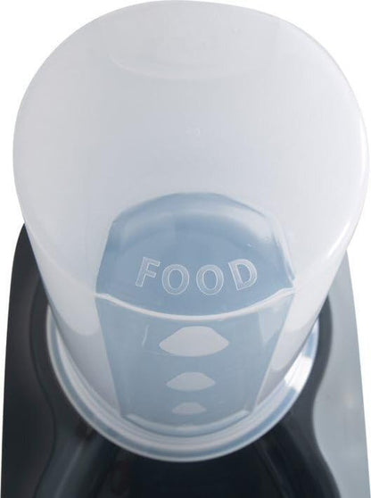 Fonteme|Pounce + Fetch Cat & Dog Automatic Feeder & Water Dispenser, White, 3.5-liters