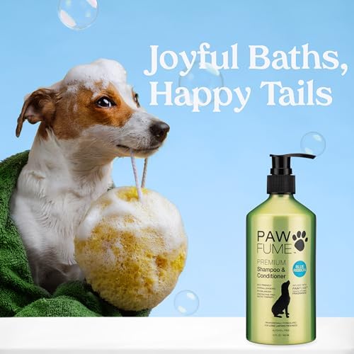 PAWFUME Dog Shampoo and Conditioner, Blue Ribbon, 4-Pack - Image 2