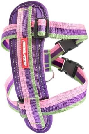 EzyDog Chest Plate No Pull Dog Harness, Escape Proof - X-Large, Bubble Gum by EzyDog